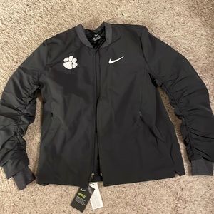 Nike women's Clemson black jacket sz M